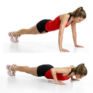 Illustration for article titled Your Friday Afternoon Workout: Pushups